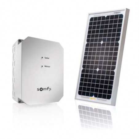 kit solaire portail somfy