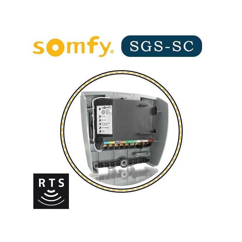 Boitier électronique Somfy RTS SGS et SC 9020669