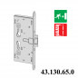 Serrure Cisa 43130 pour porte antipanique et coupe feu