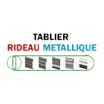 Tablier rideau métallique sur mesure
