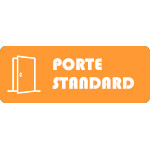 Porte acier dimensions standard