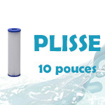 Filtre Plissé 10 Pouces