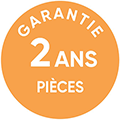Pièces détachées garanties 2 ans
