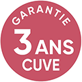 cuve garantie 3 ans