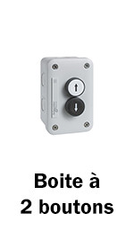 Boîte à 2 boutons