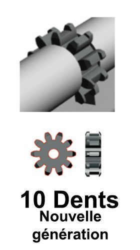 10 dents 2ème génération