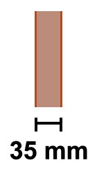 35 mm, protecteur de 40 mm