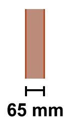 65 mm, protecteur de 70 mm