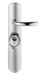 Béquille sur plaque alu